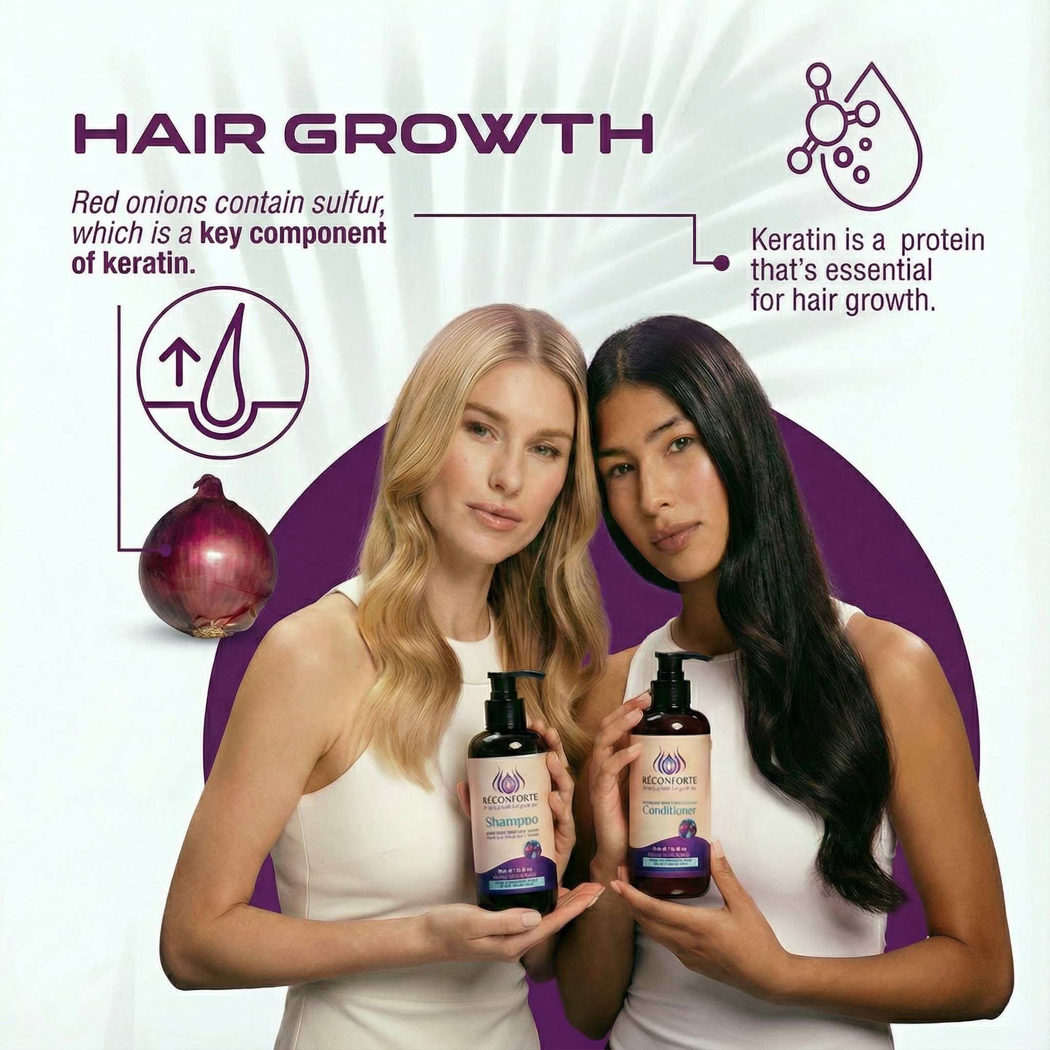 Rêconforte<span style="font-size: 45%; position: relative; top: -1.0em; left: 2px;">&reg;</span> Shampoo & Conditioner Set